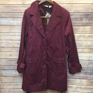 Spiegel trench coat size 16 Nwt